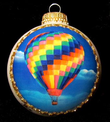 Hand Decorated Christmas Ornament